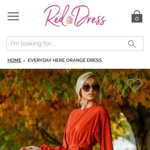 Red Dress boutique rope braid dress